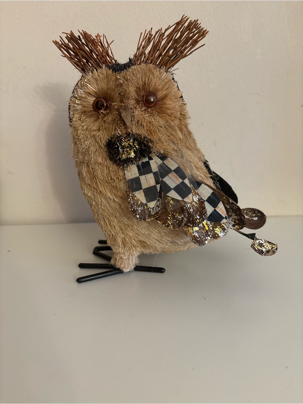 Vintage Makenzie child owl
From real pine 
Owl Figurine Pine Cone Rustic Natural